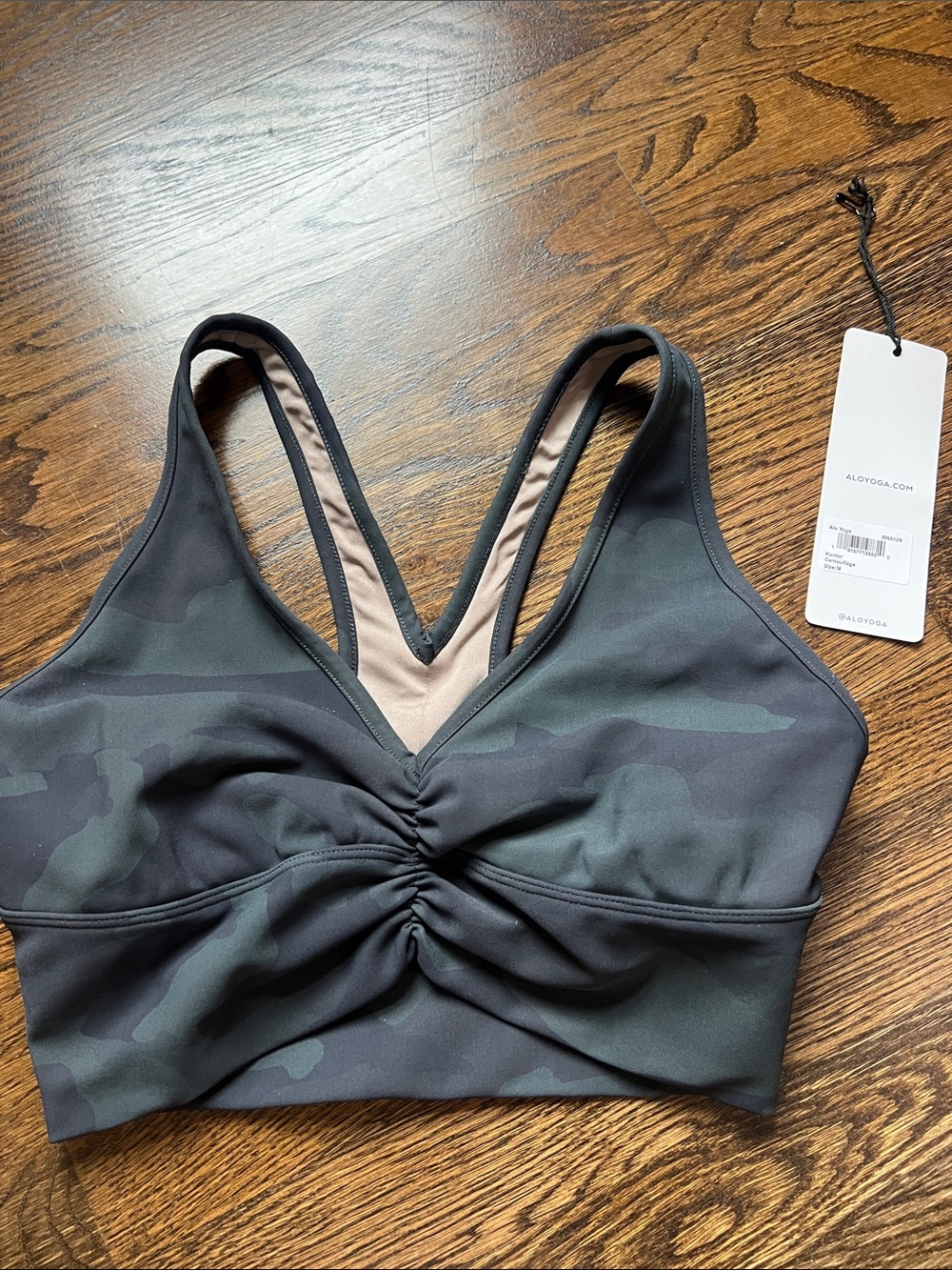 Alo wild thing bra - hunter camouflage - M